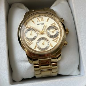 Gold Guess Watch